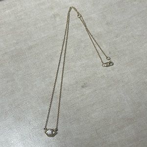 14k diamond necklace and starburst ring